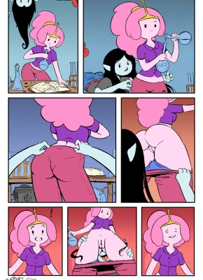 Bubbleline XXX - Lesbian sex Marceline and Bubblegum