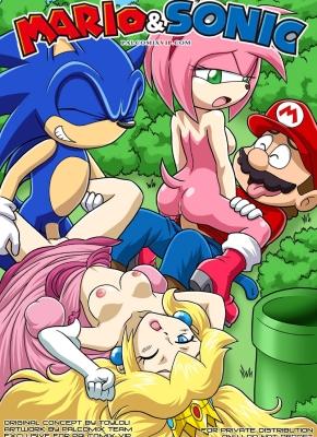 Mario and Sonic » Hedgehog and Сarpenter Had a Swinger Party